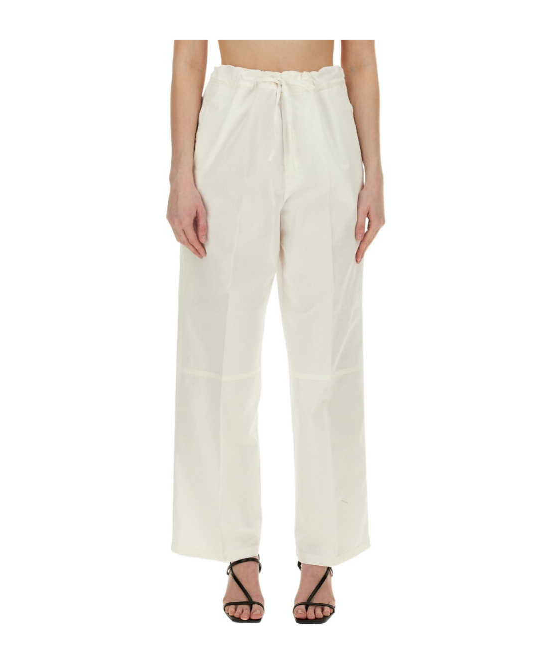 Victoria Beckham Wide Leg Pants In White