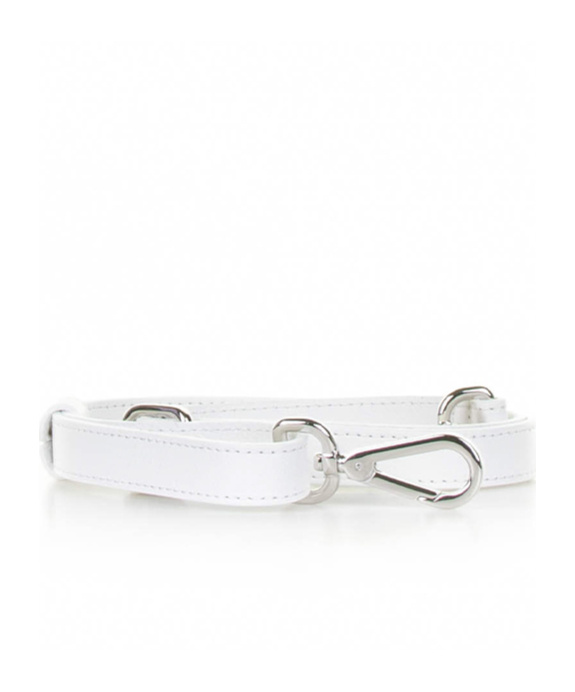 Orciani Logo Logo Shoulder Bag In White