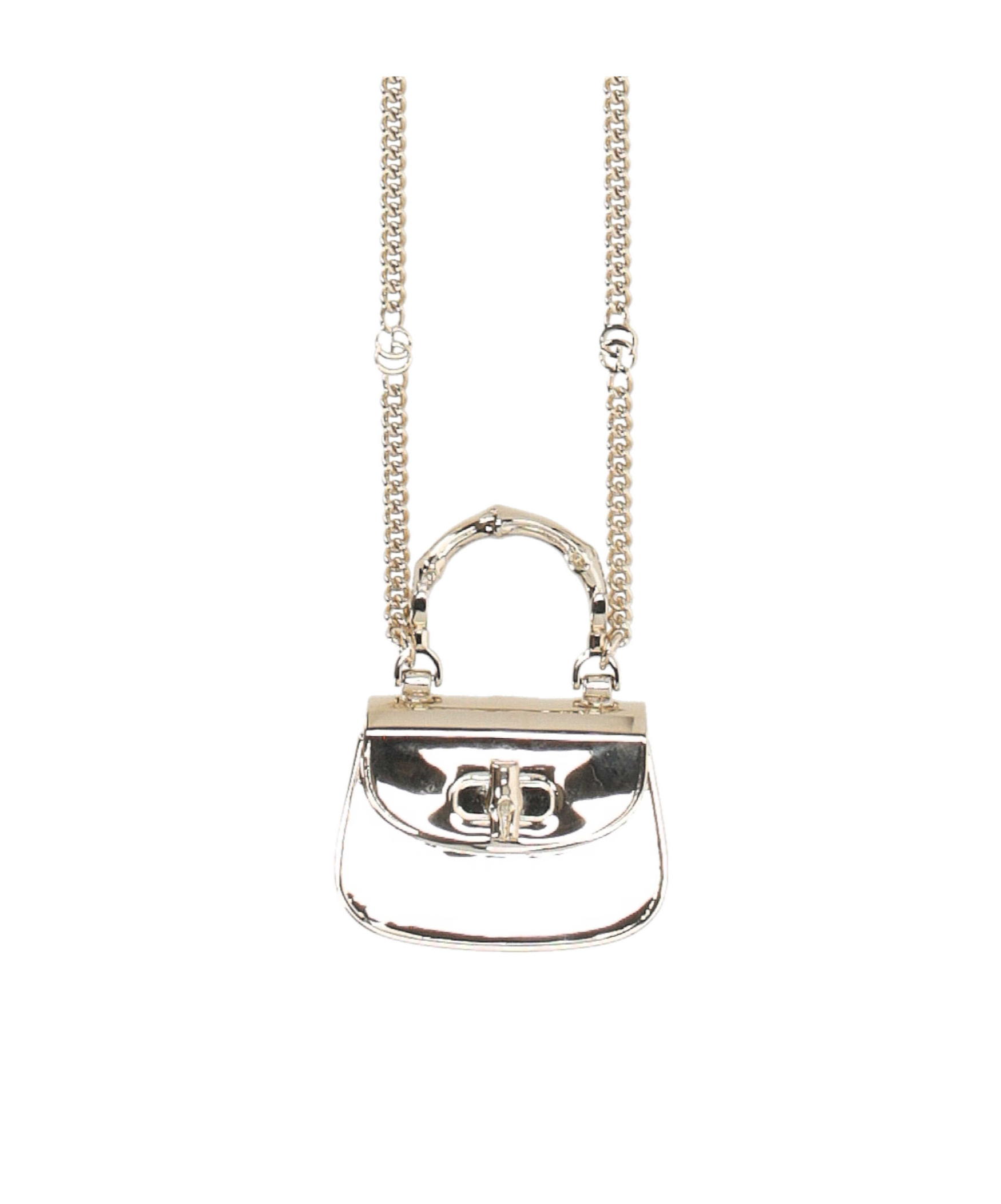 Gucci Pendant Necklace In White