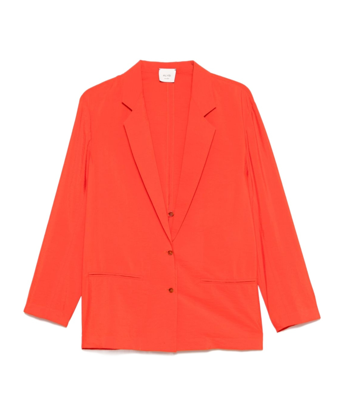 ALYSI LAPEL LONG-SLEEVED SUIT JACKET