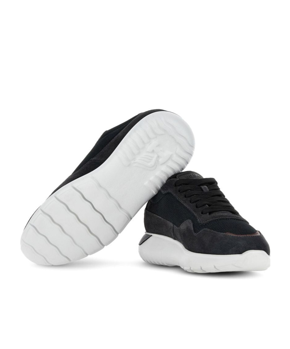Hogan Interactive 3 Lace-up Sneakers In Black