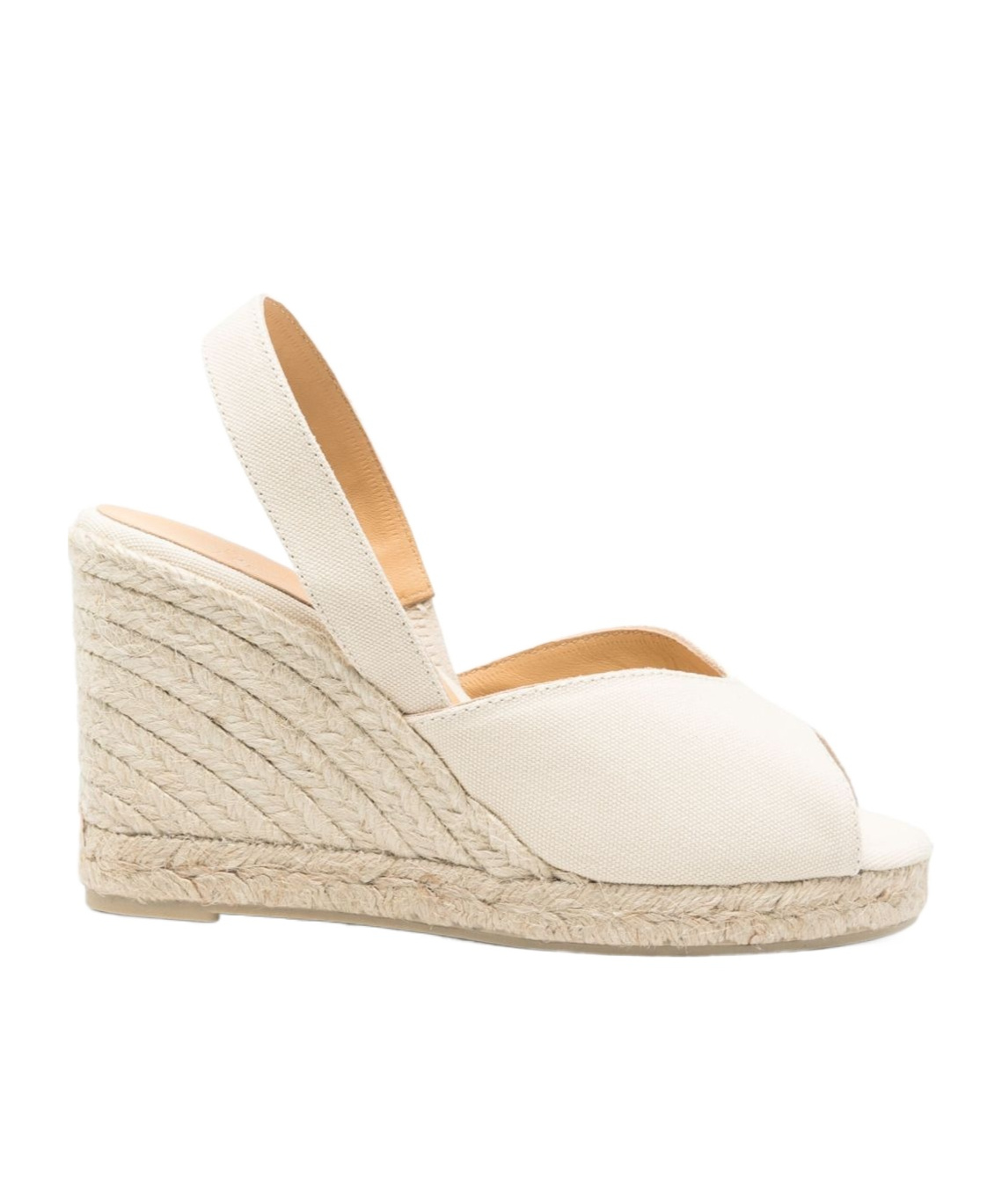Castañer Brisa Canvas Espadrilles In White