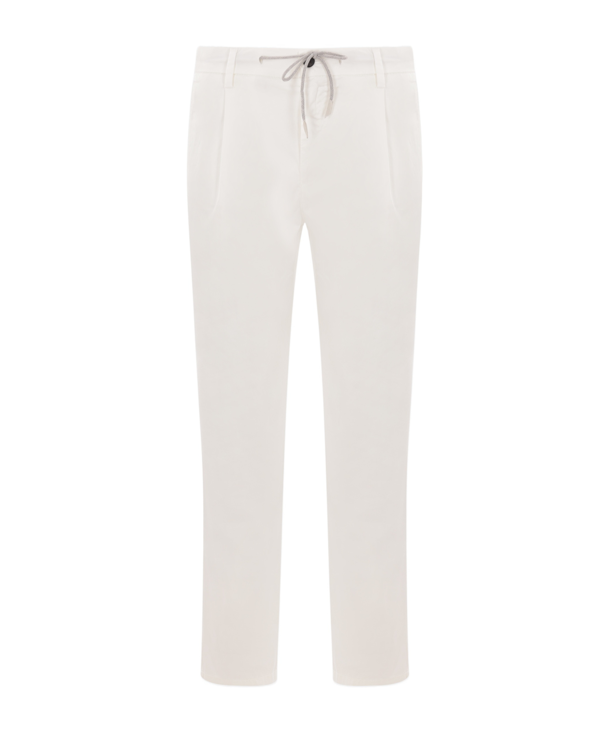 Eleventy Pantalone Jogger Bianco In White