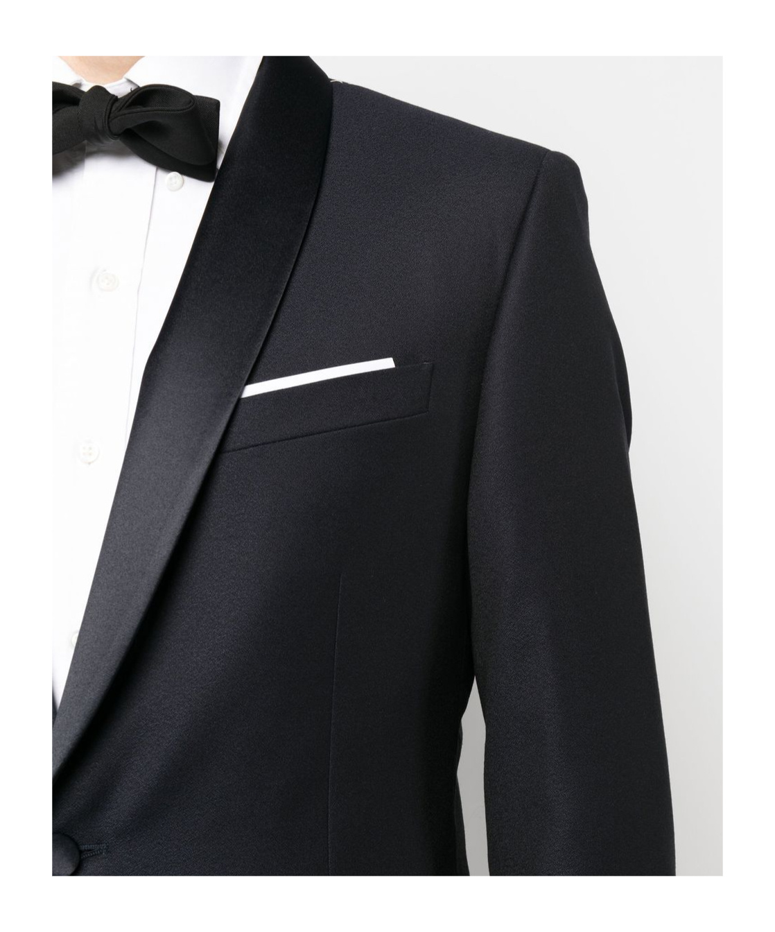 Corneliani Navy Blue Single-breasted Slim-cut Dinner Suit