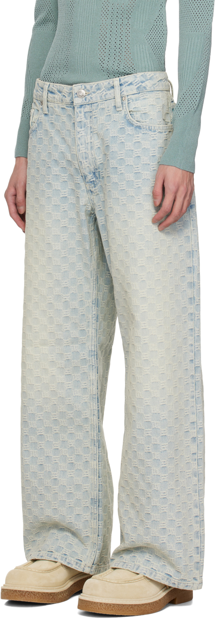 Misbhv Monogram Straight-leg Jeans