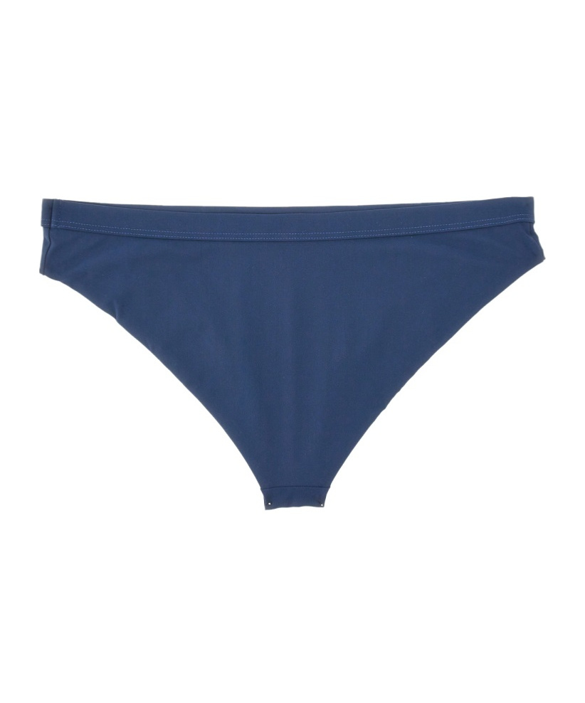 Jil Sander Mid-rise Bikini Brief Bottom In Blue