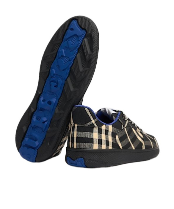 Burberry Terrace Black Polyester Blend Sneakers
