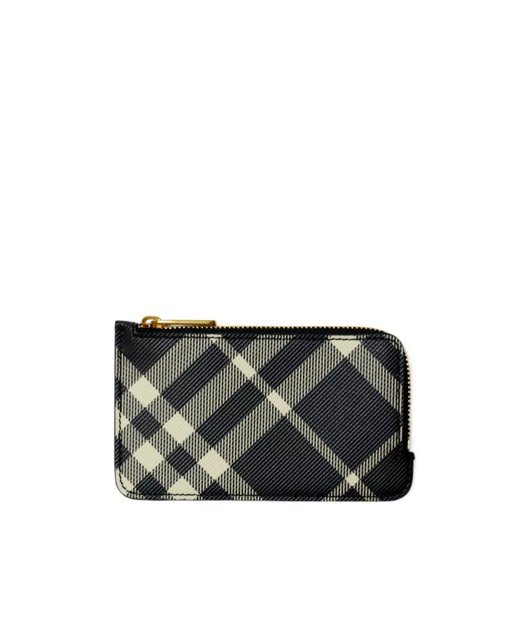 Burberry Somerset Check Card Holder In Black