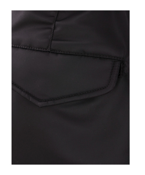 SACAI BELTED WIDE-LEG TROUSERS