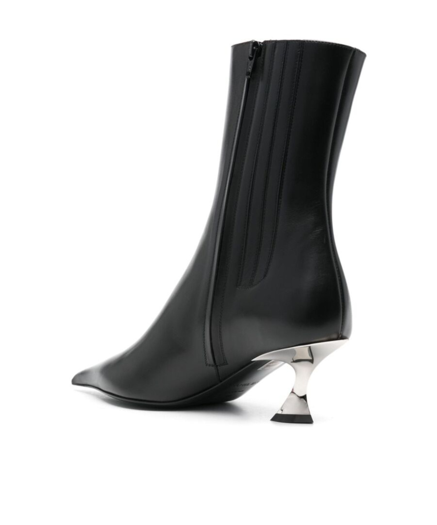 MUGLER HIGH-HEELED SHORT BOOTS 