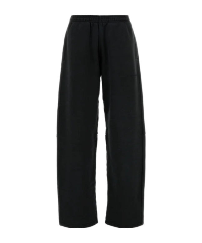 Alexander Wang Pantalone Jogging In Cotone Ardesia  Donna In Black