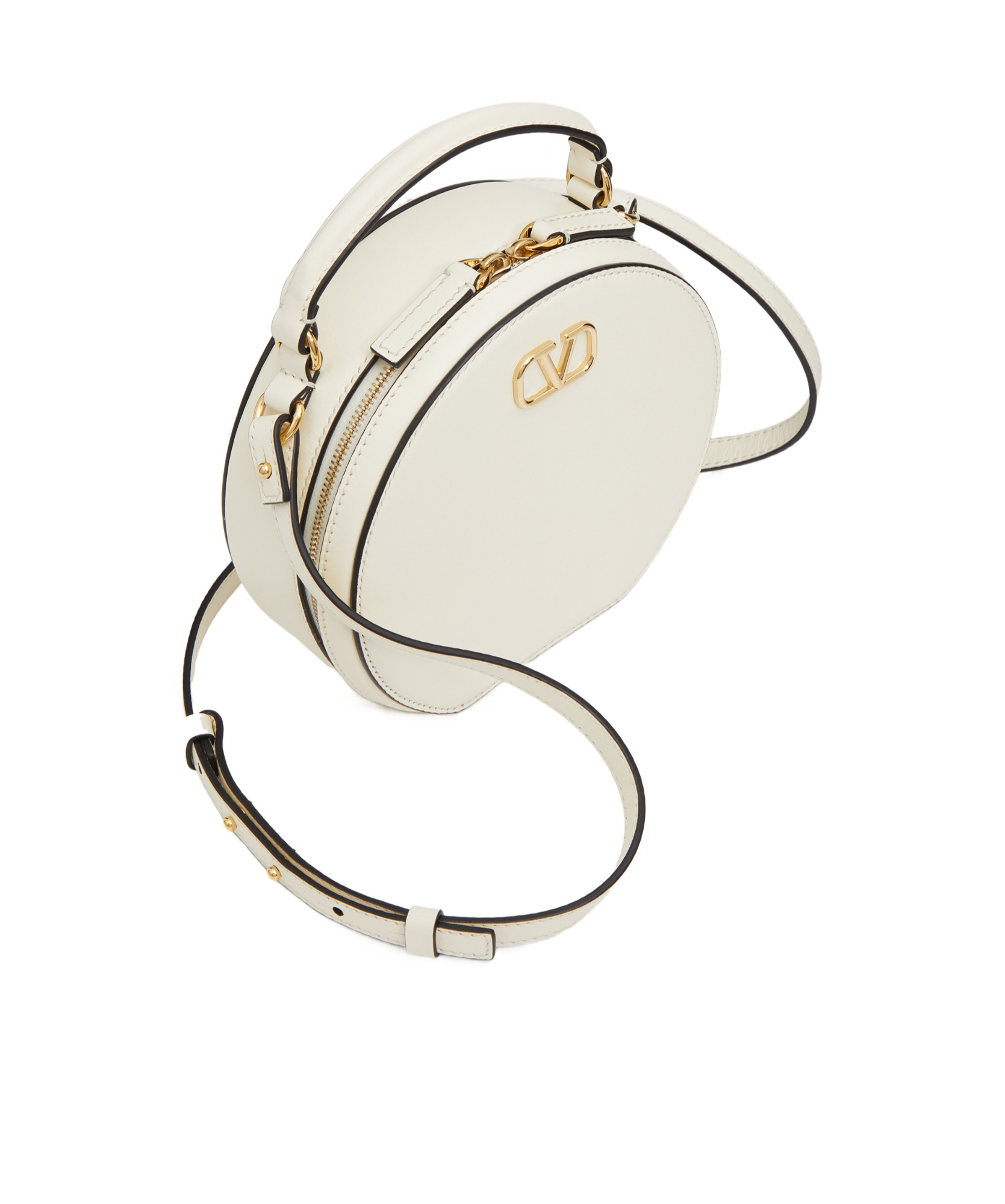 Valentino Vlogo Signature Mini Bag In White