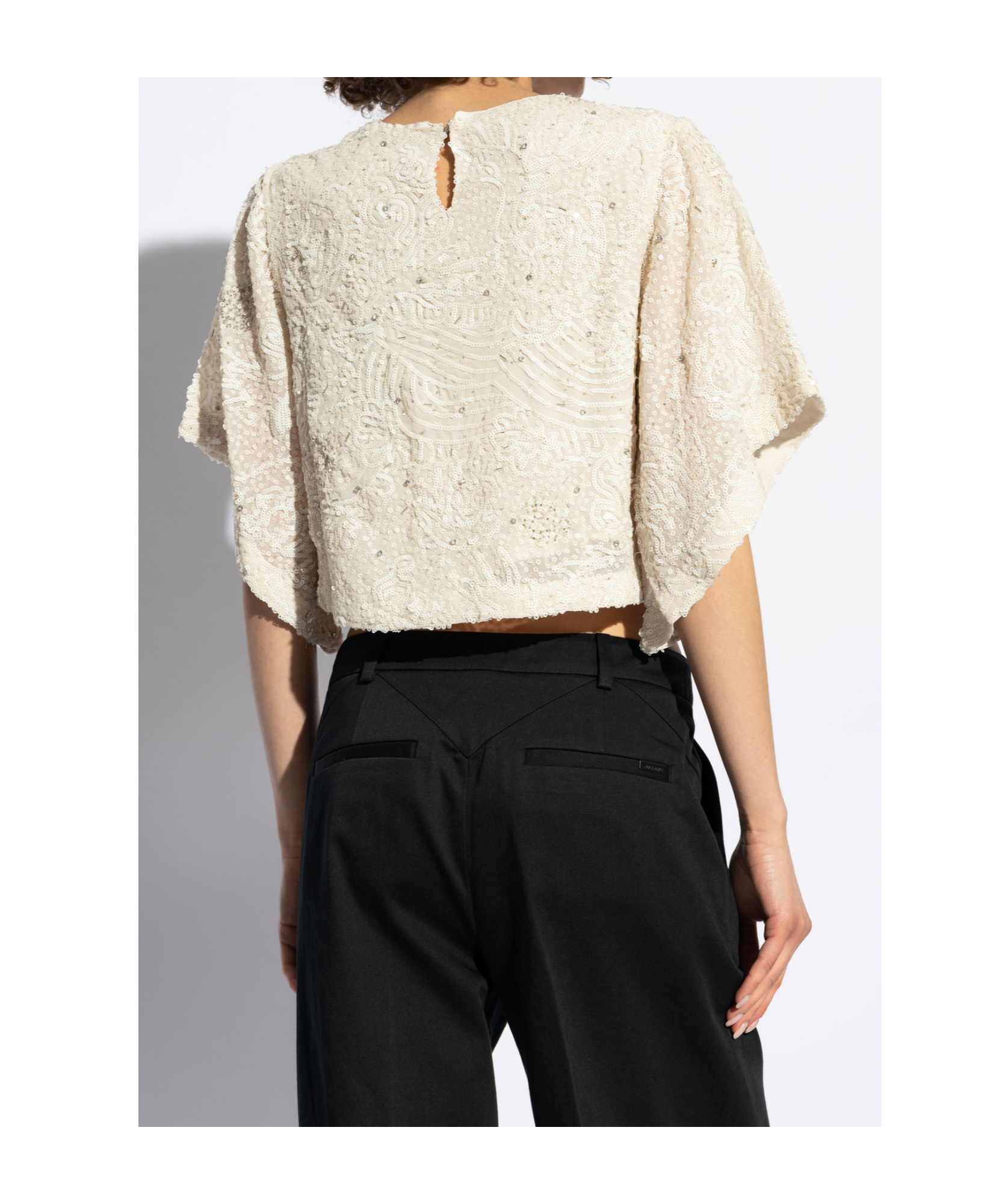 Allsaints Ivy Top In White