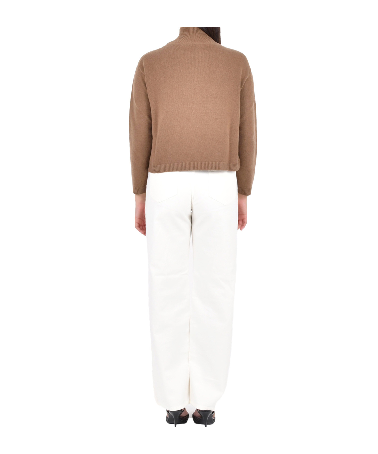 Max Mara 's  Matteo Turtleneck Jumper In Brown