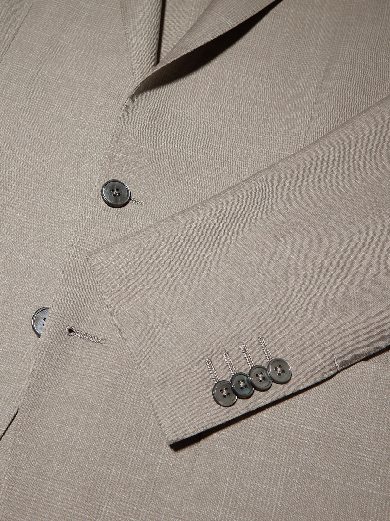 Zegna Single-breasted Blazer In Multi