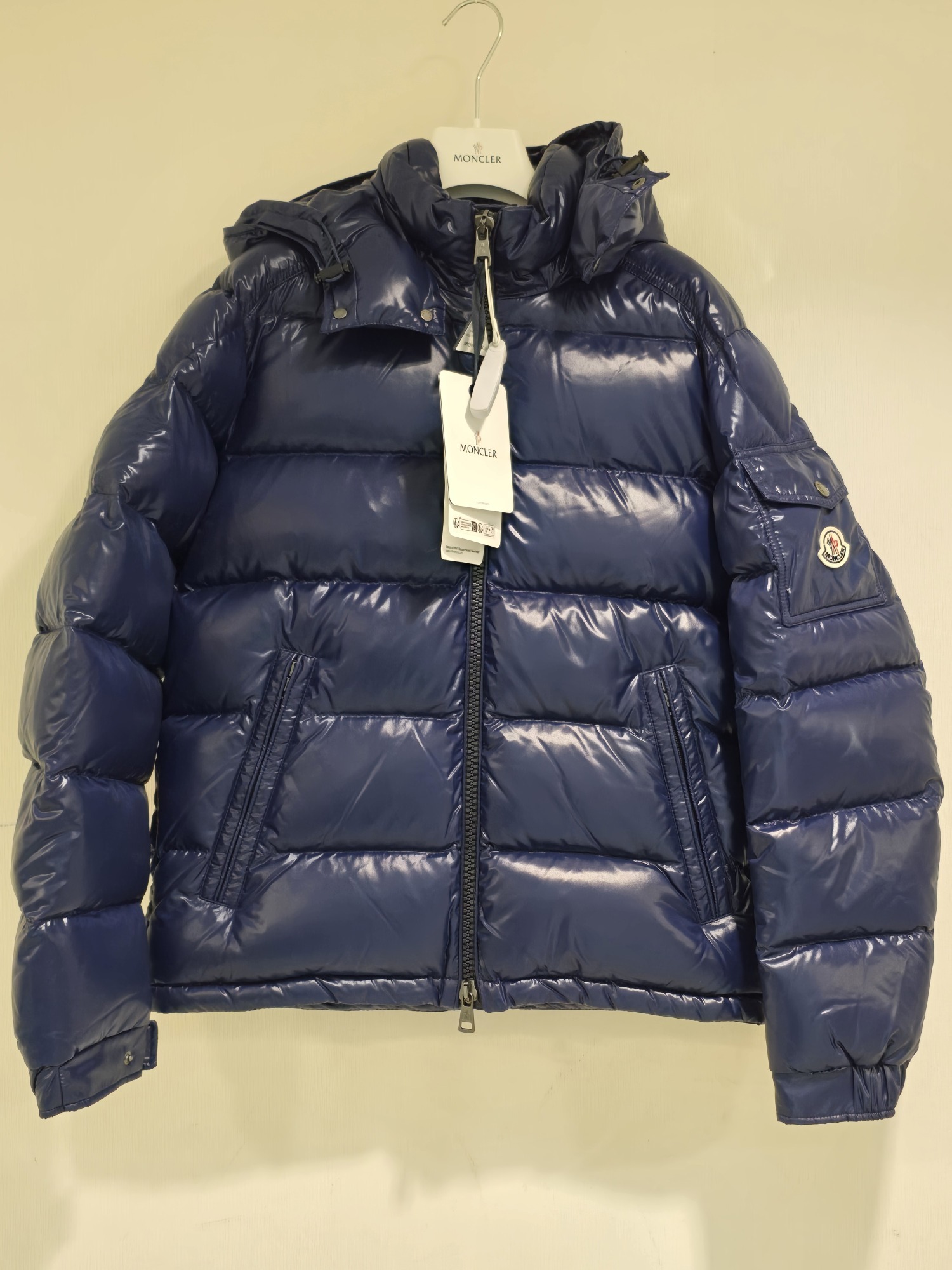 MONCLER LONG SLEEVE COTTON COAT