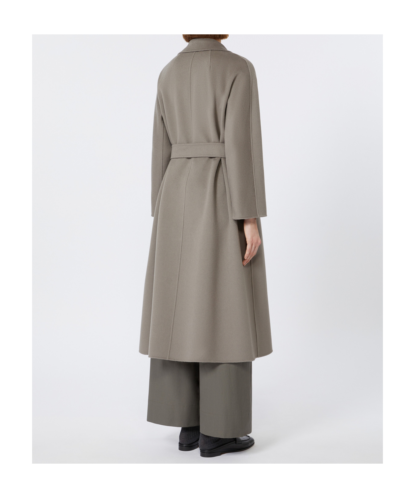 Max Mara Wool Broadcloth Midi Coat