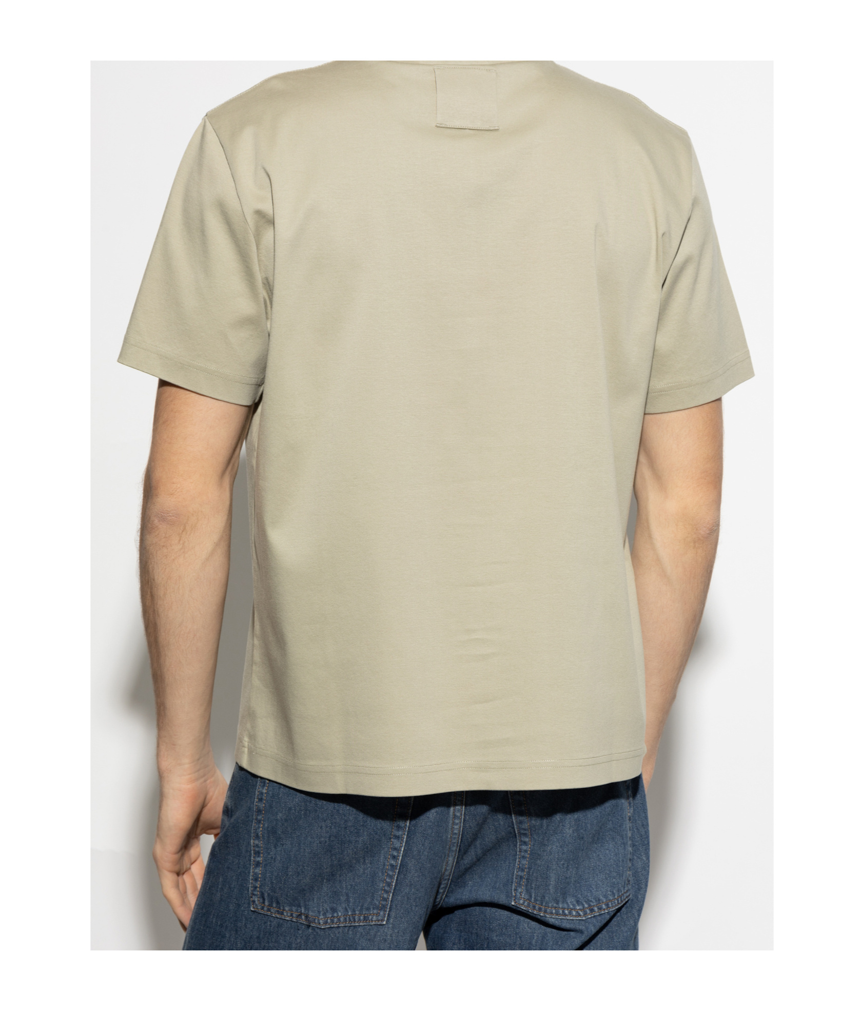 LANVIN LANVIN LOGO EMBOSSED CREWNECK T-SHIRT