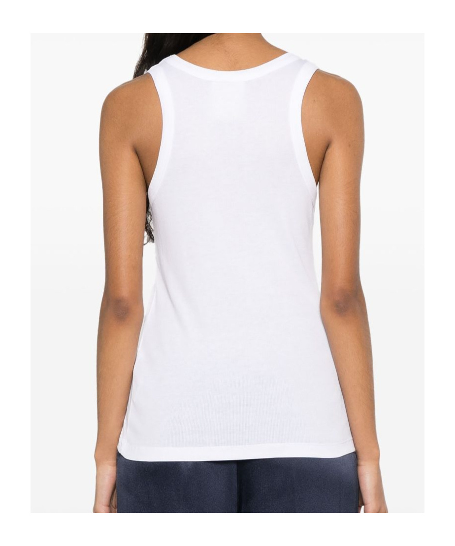 SEMICOUTURE ROUND COLLAR SLEEVELESS VEST