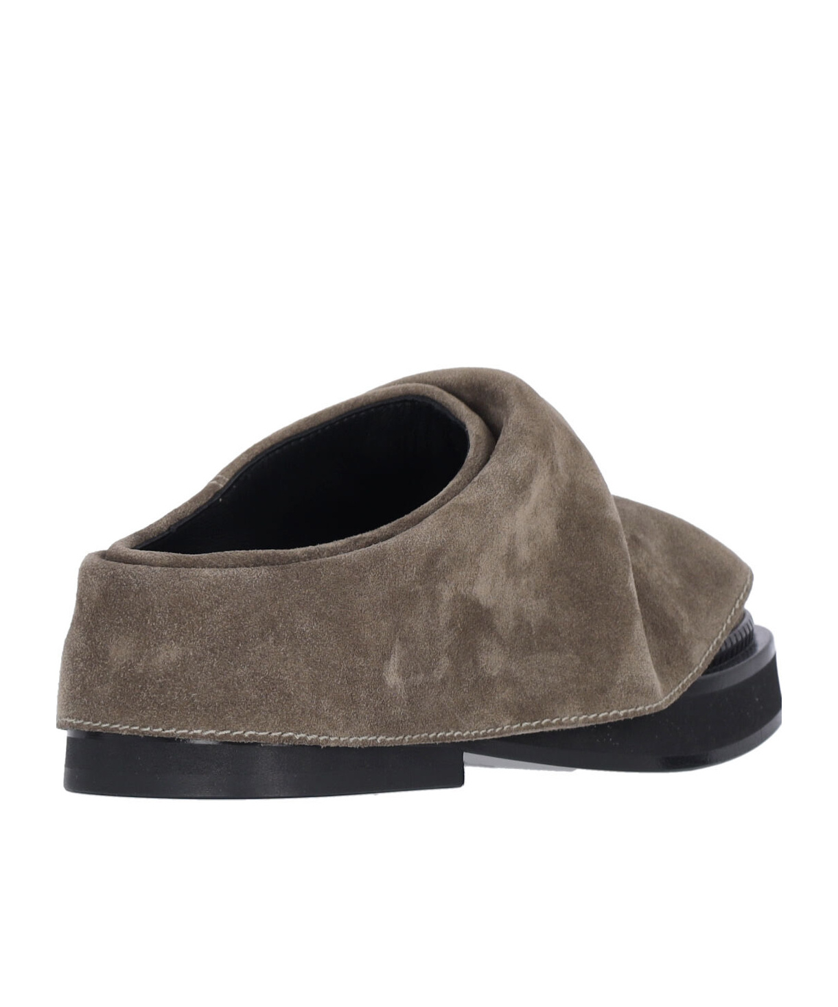Shop Attico The Mini Robin Sabot Shoes In Green