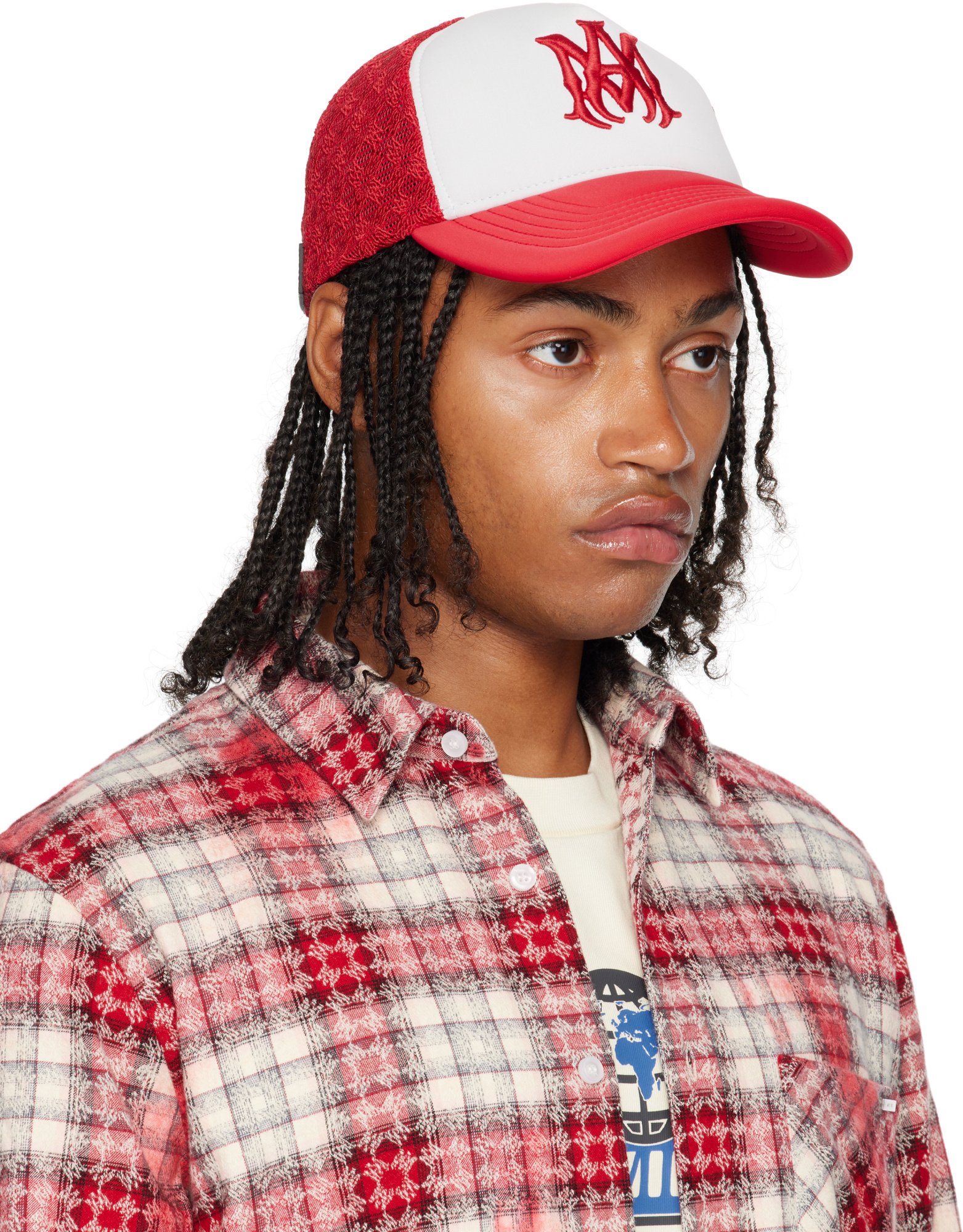Amiri Ma Two Tone Hat In White
