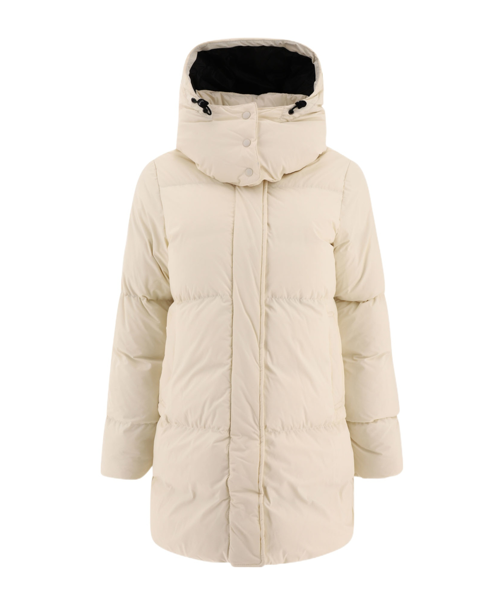 Aspesi Hooded Long-sleeved Down Jacket
