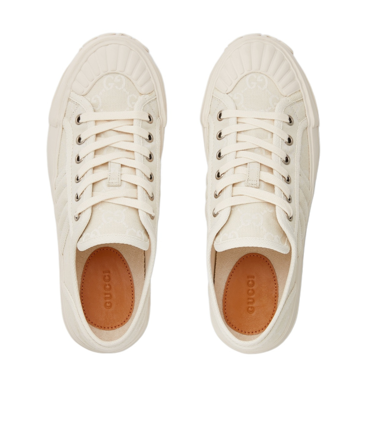 GUCCI GUCCI MONOGRAMMED LOW-TOP SNEAKERS