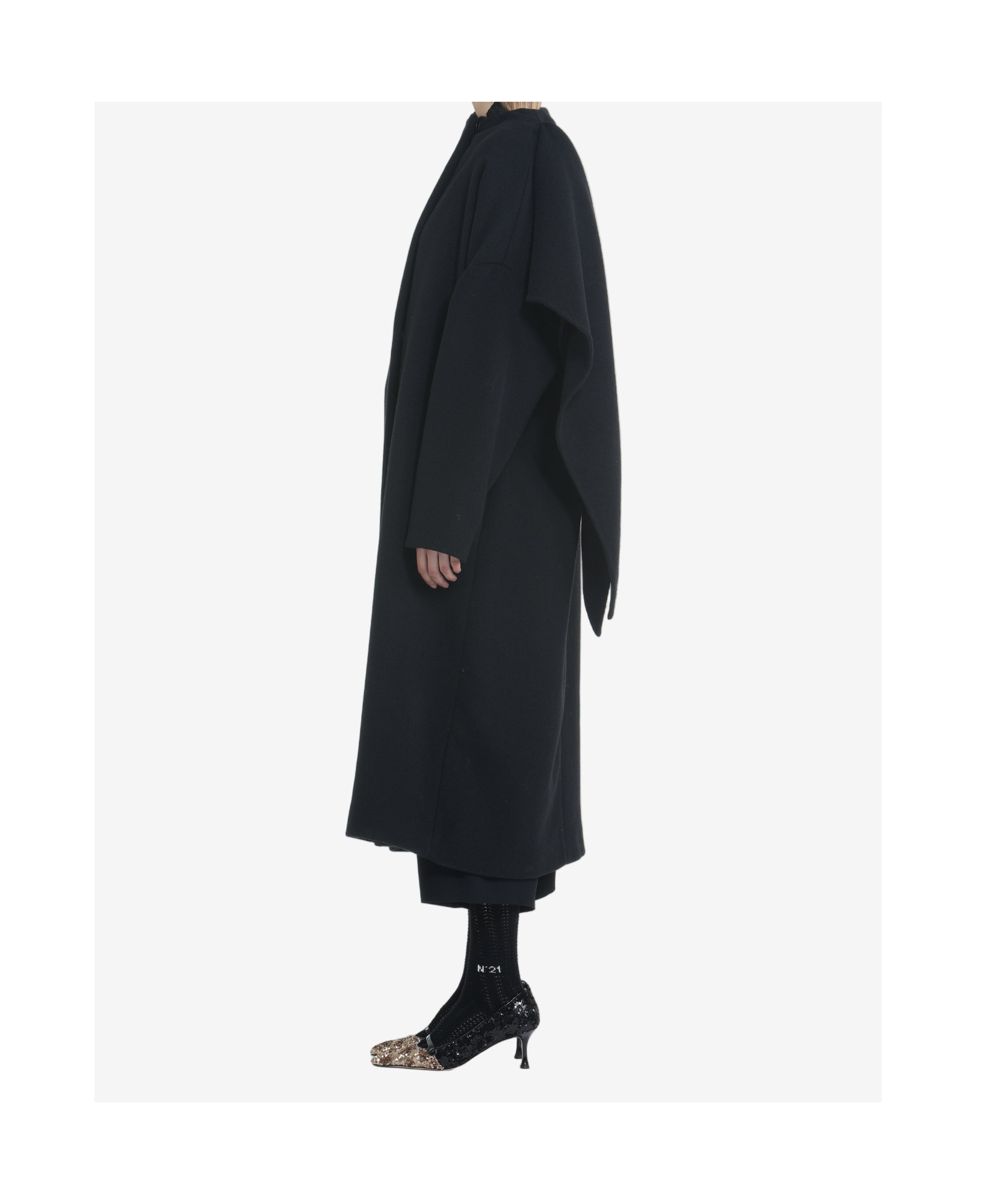 N°21 N21 Coat In Black