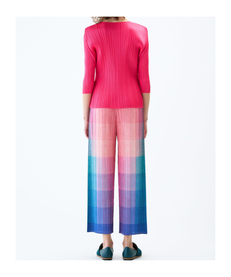 Issey Miyake Pleated Trousers In Multi