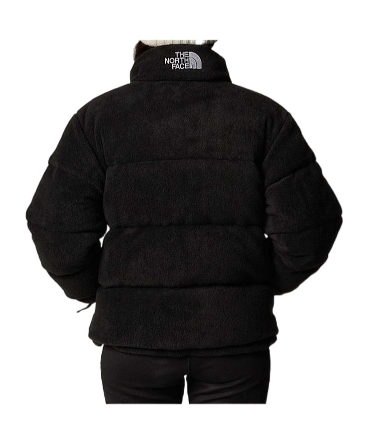Shop The North Face Polar Nuptse Jacket In Black