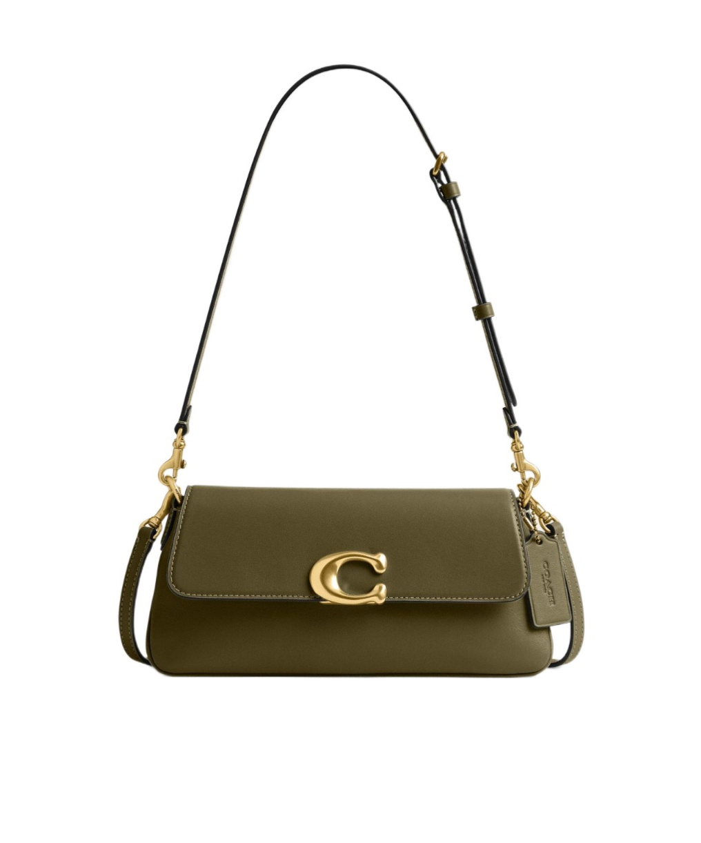 Coach Jet Detachable-strap Shoulder Bag In Green
