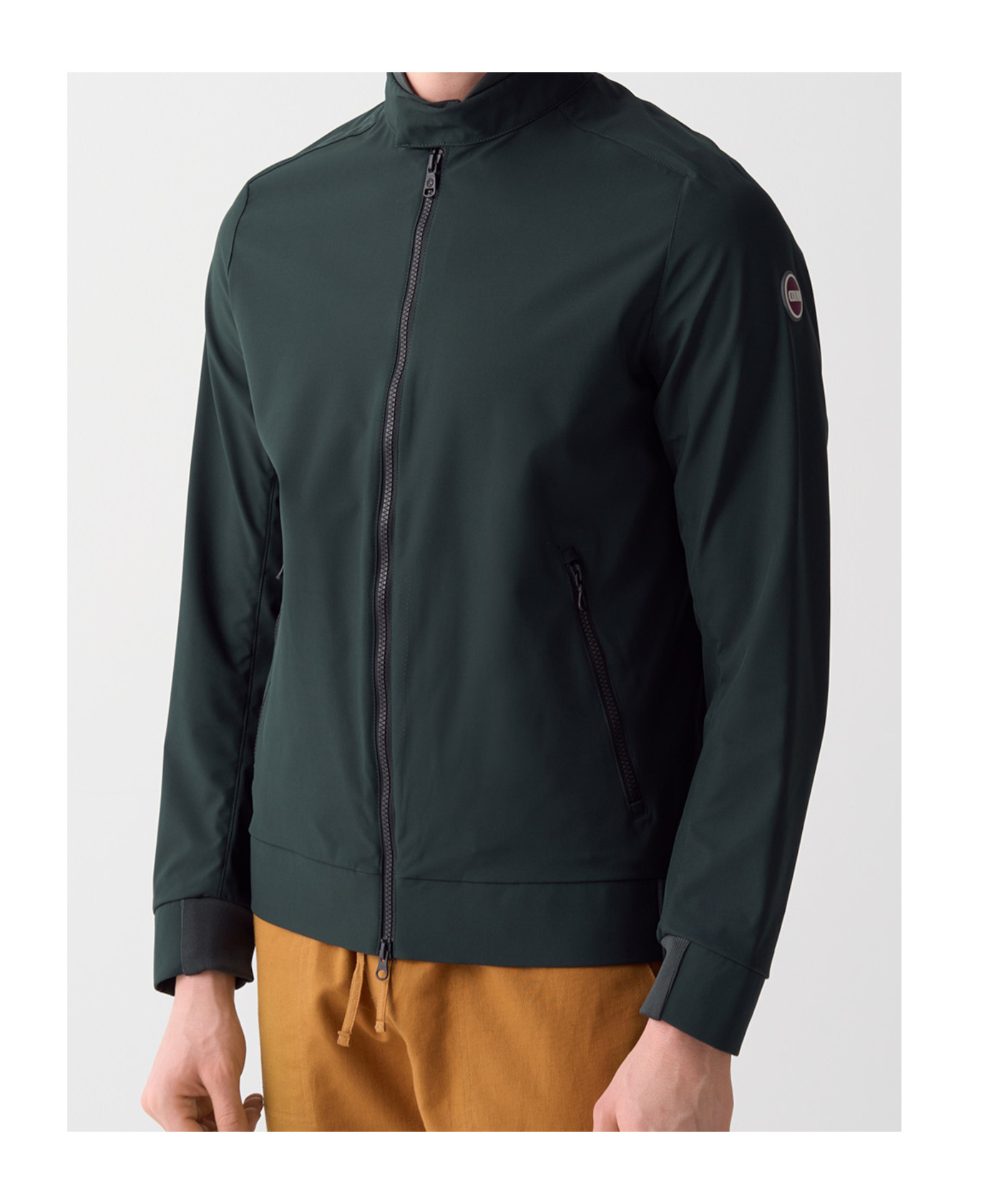 Colmar Originals Softshell Biker Jacket In Green