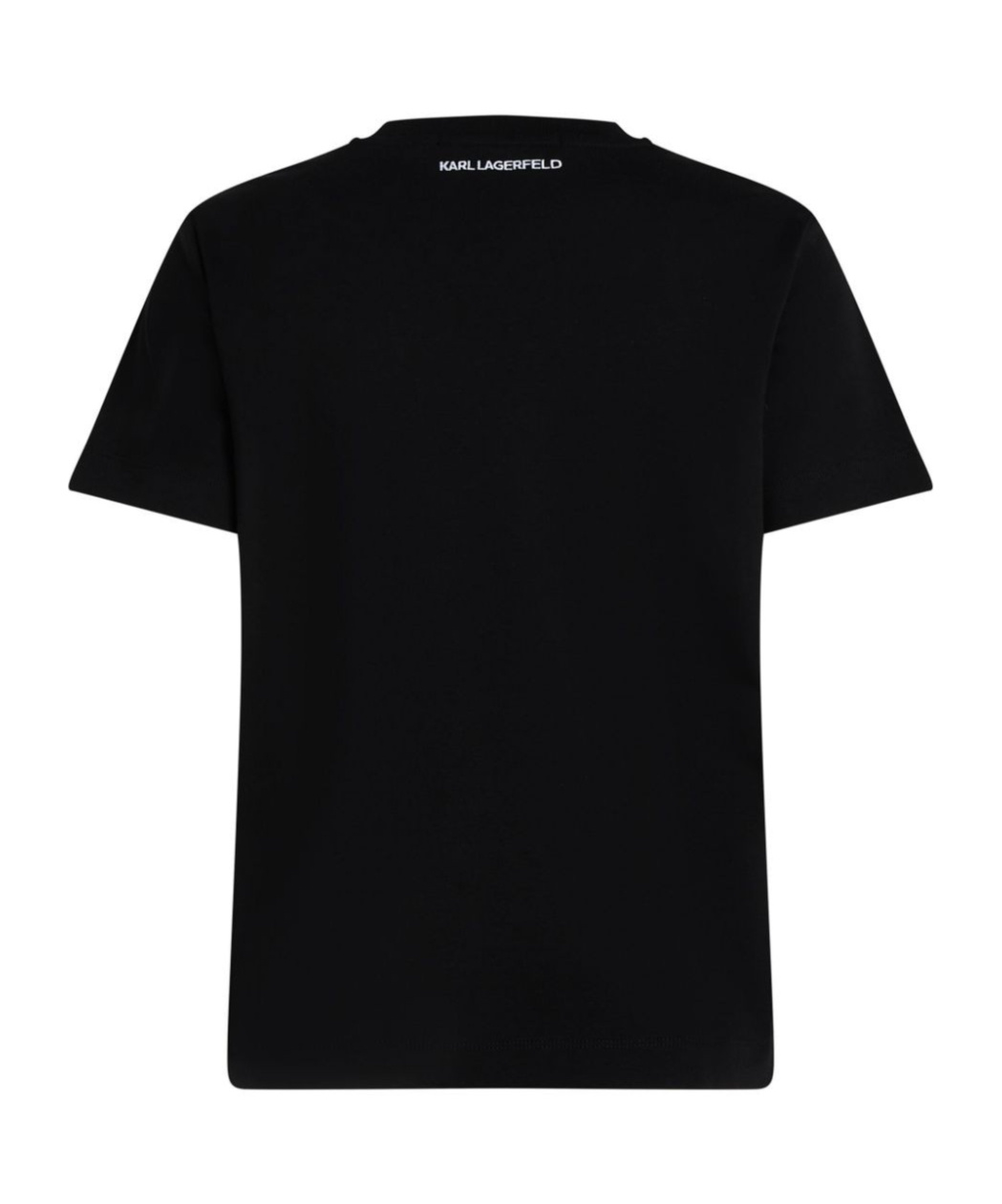 Karl Lagerfeld Ikon Choupette T-shirt In Black