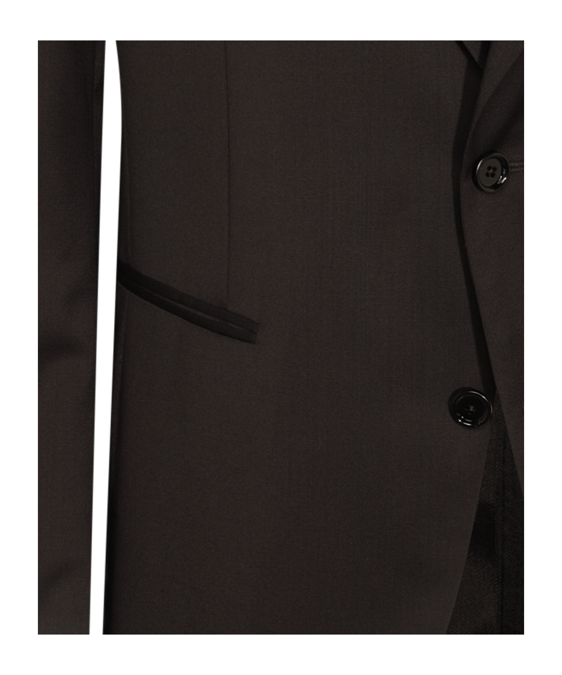 Lardini Notched Lapels Two-piece Suit In Black