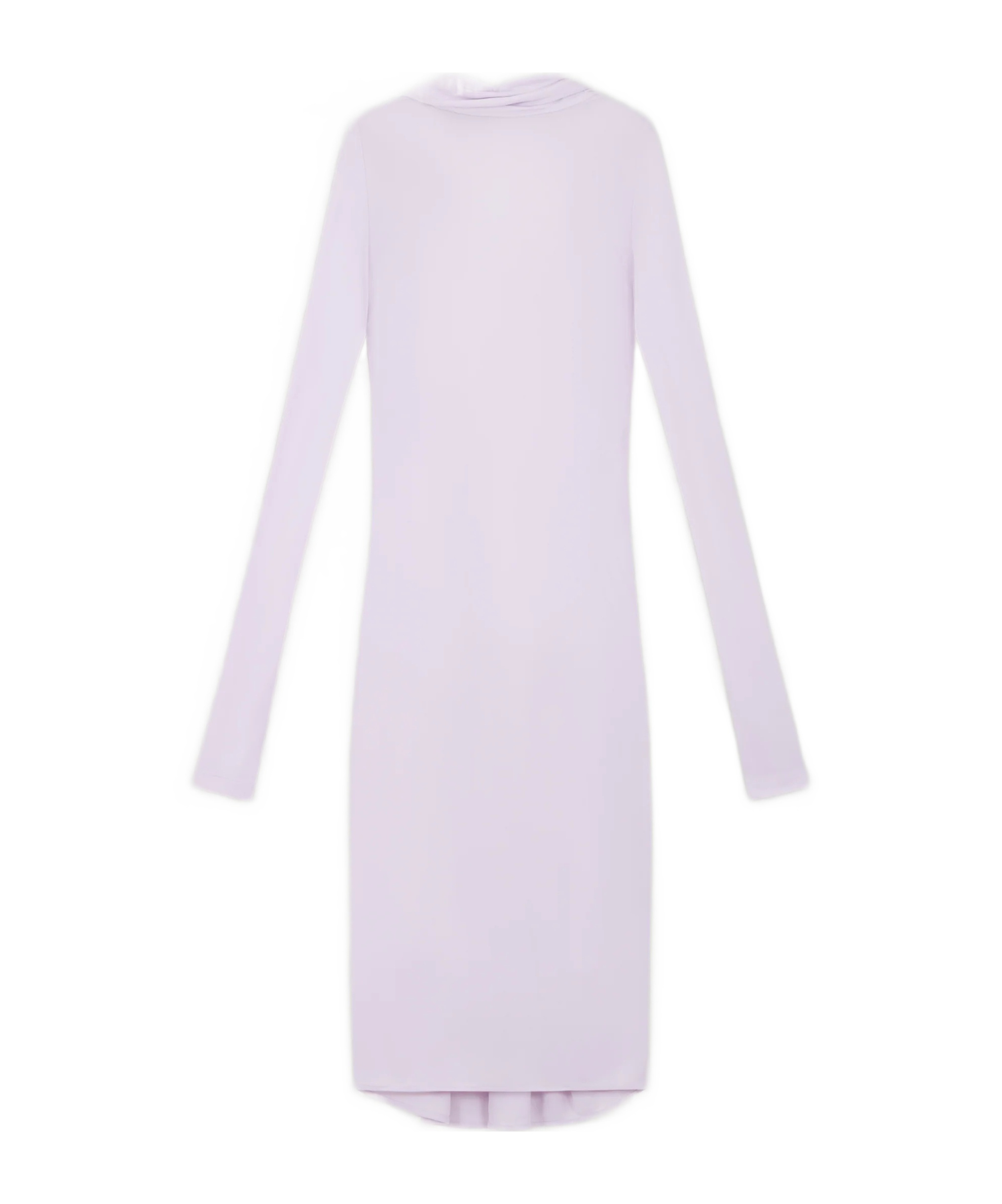 Totême V-neck Long-sleeve Midi Dress In Purple