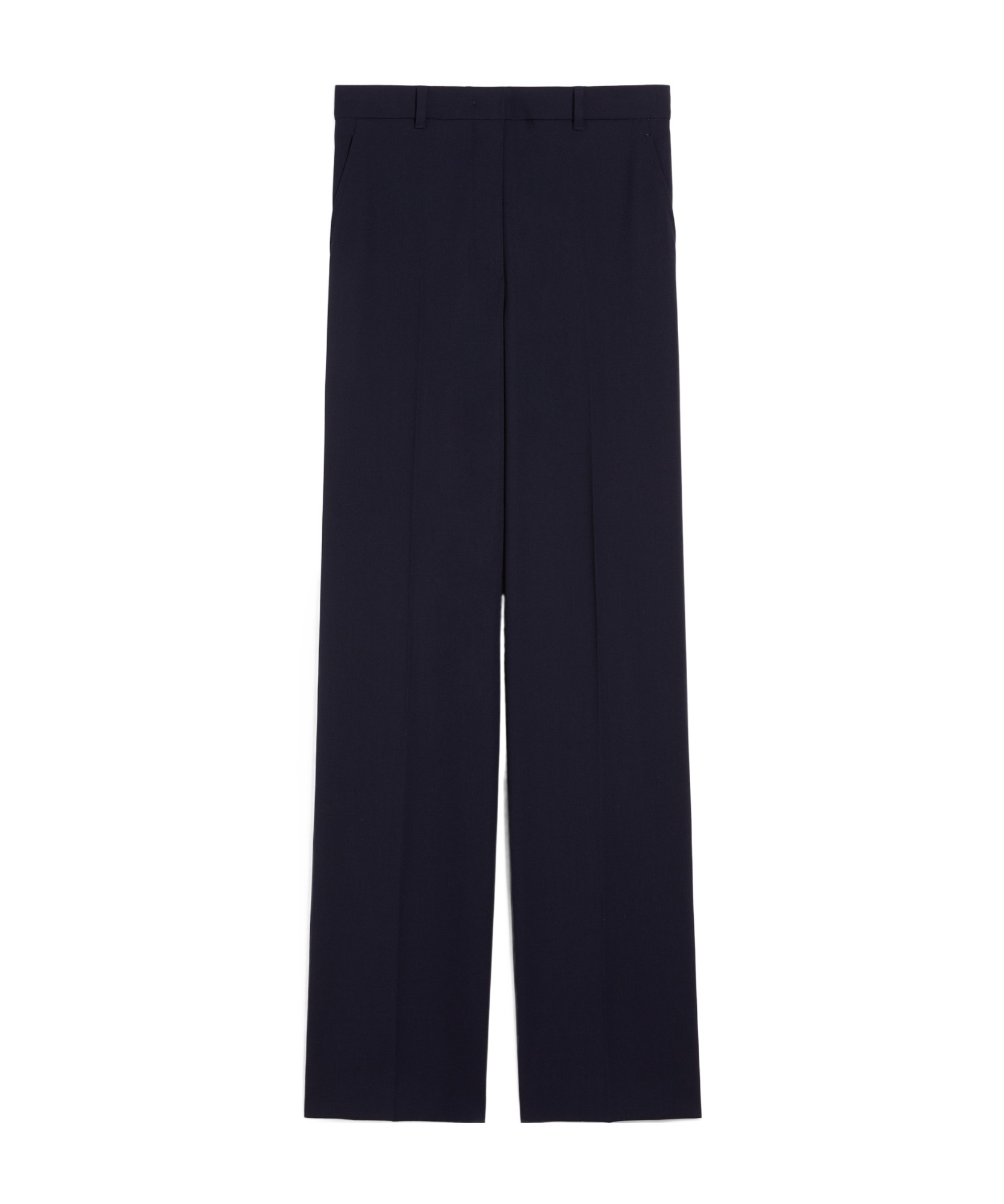 Max Mara Belt-loop Casual Pants In Black
