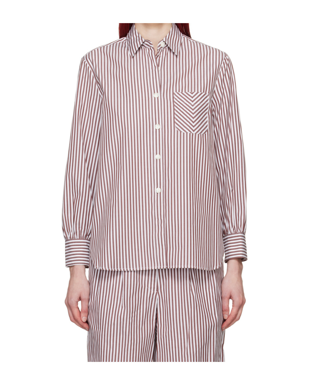 RAG & BONE LAPEL STRIPED SHIRT
