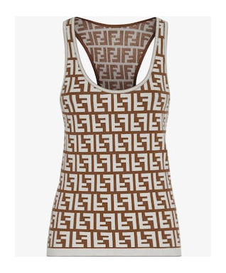 Fendi Shirts In Brown