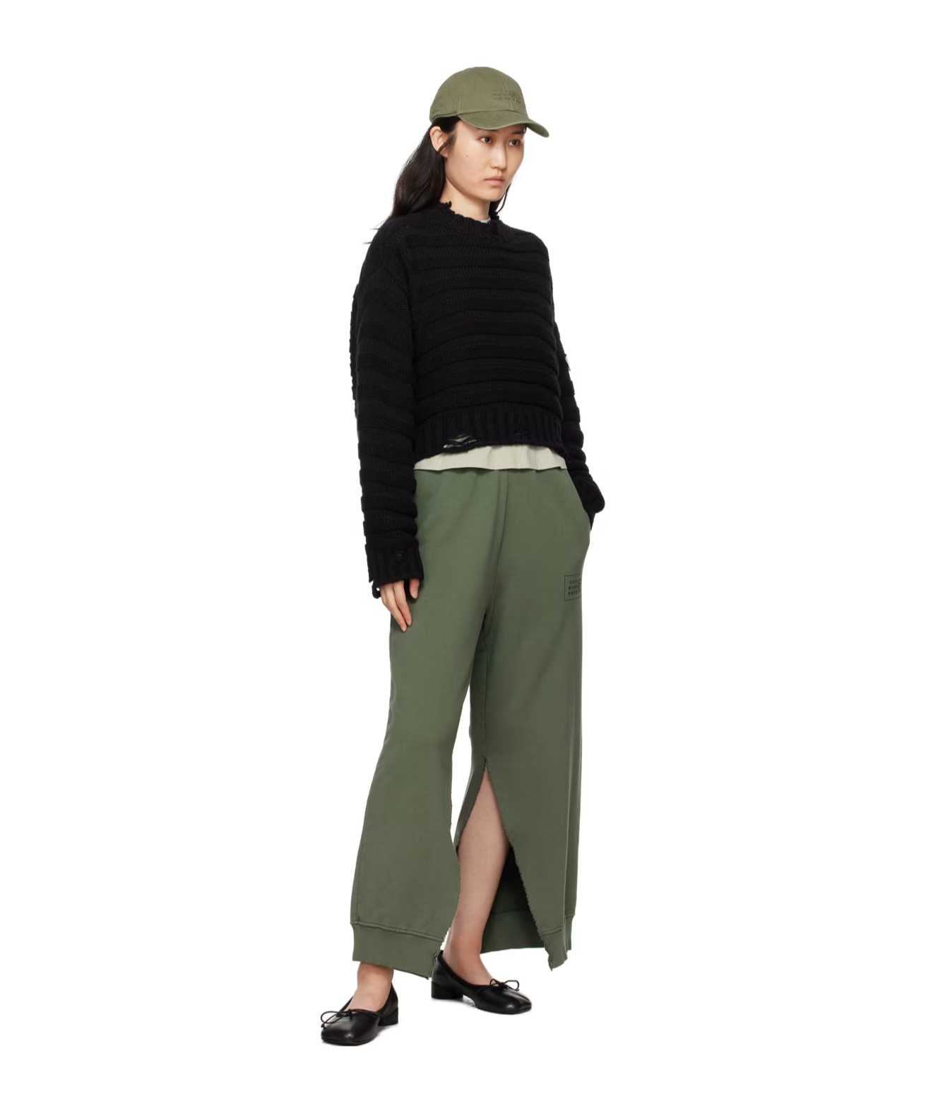 MM6 MAISON MARGIELA LOGO PRINTED SWEATPANTS