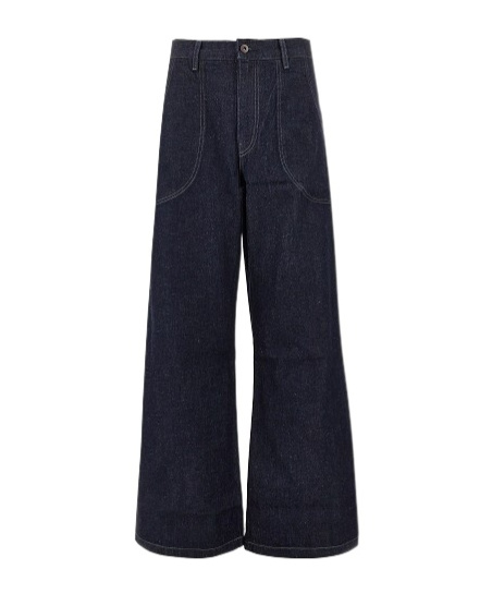 Levi's Japanese Selvedge Denim Wide Leg Jeans In Blue