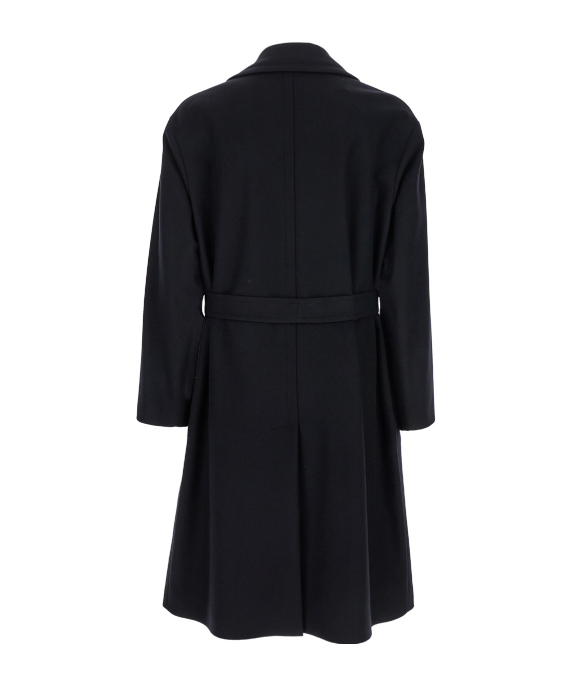 Hevo Hevò Man Coat Midnight Blue Size 40 Pure Virgin Wool Iws, Polyamide In Black