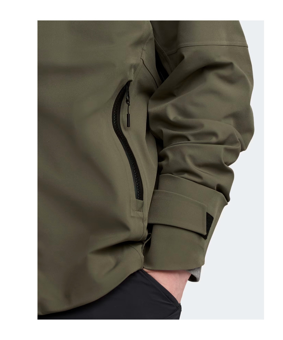 Canada Goose Rupert Rain Jacket Black Label In Green