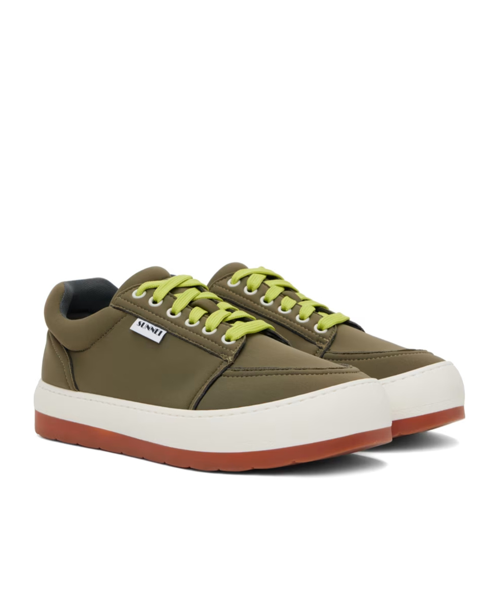 Sunnei Dreamy Low-top Sneakers In Brown
