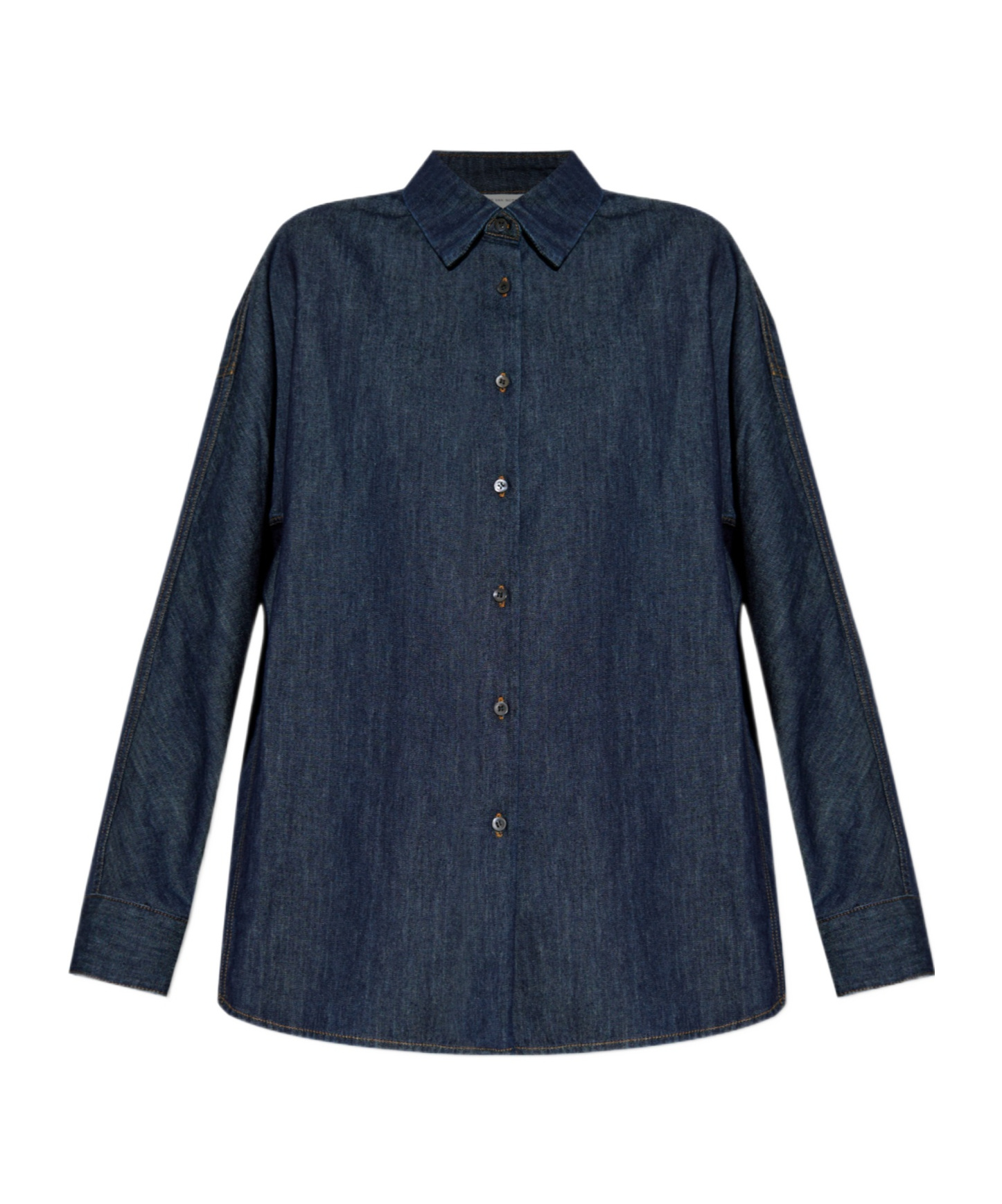 Dries Van Noten Casio Denim 1553 Shirt Clothing In Black