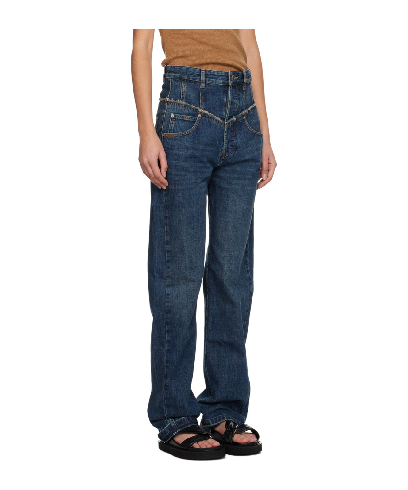 ISABEL MARANT NOEMI FLARED JEANS