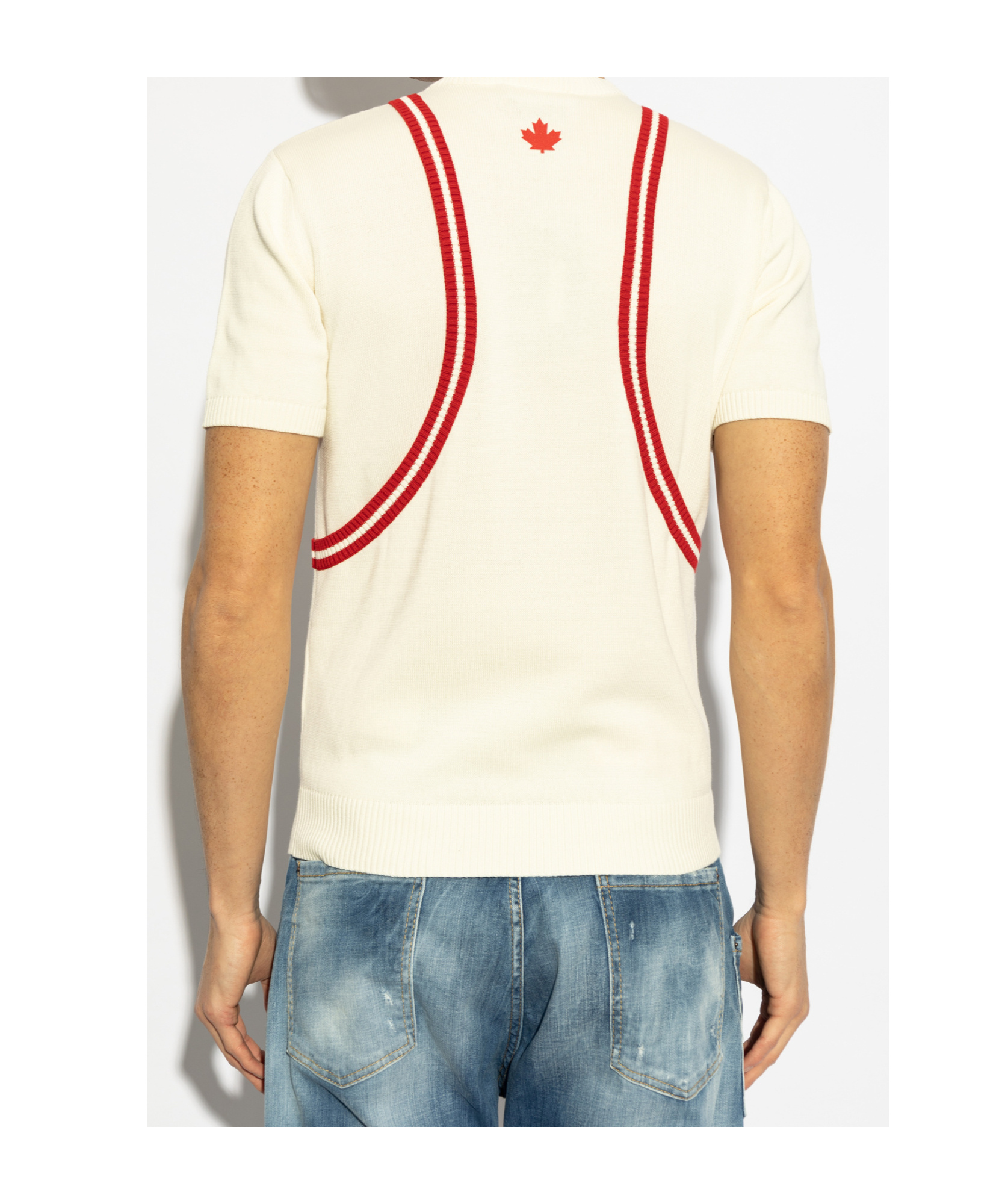 Shop Dsquared2 Logo-print T-shirt In White