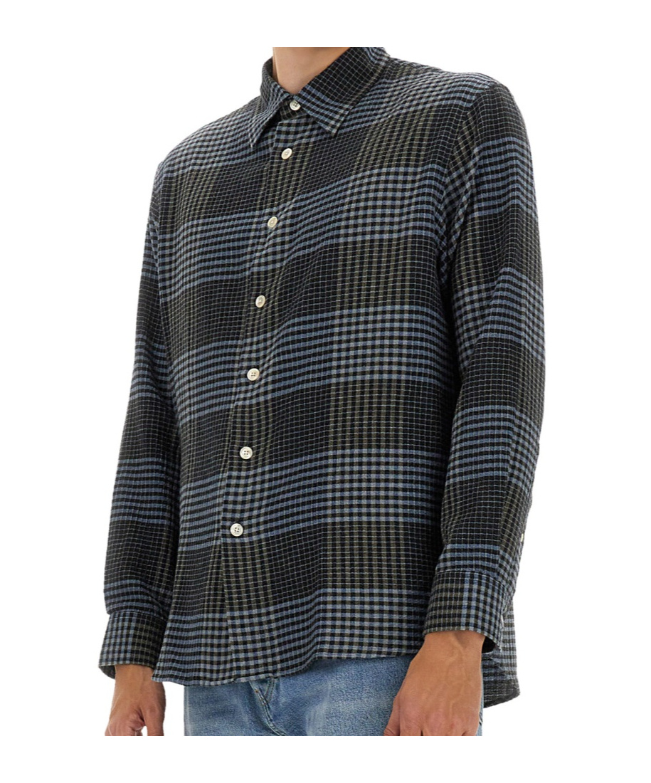 Sunflower Check Detailed Long-sleeved Shirt In Multi