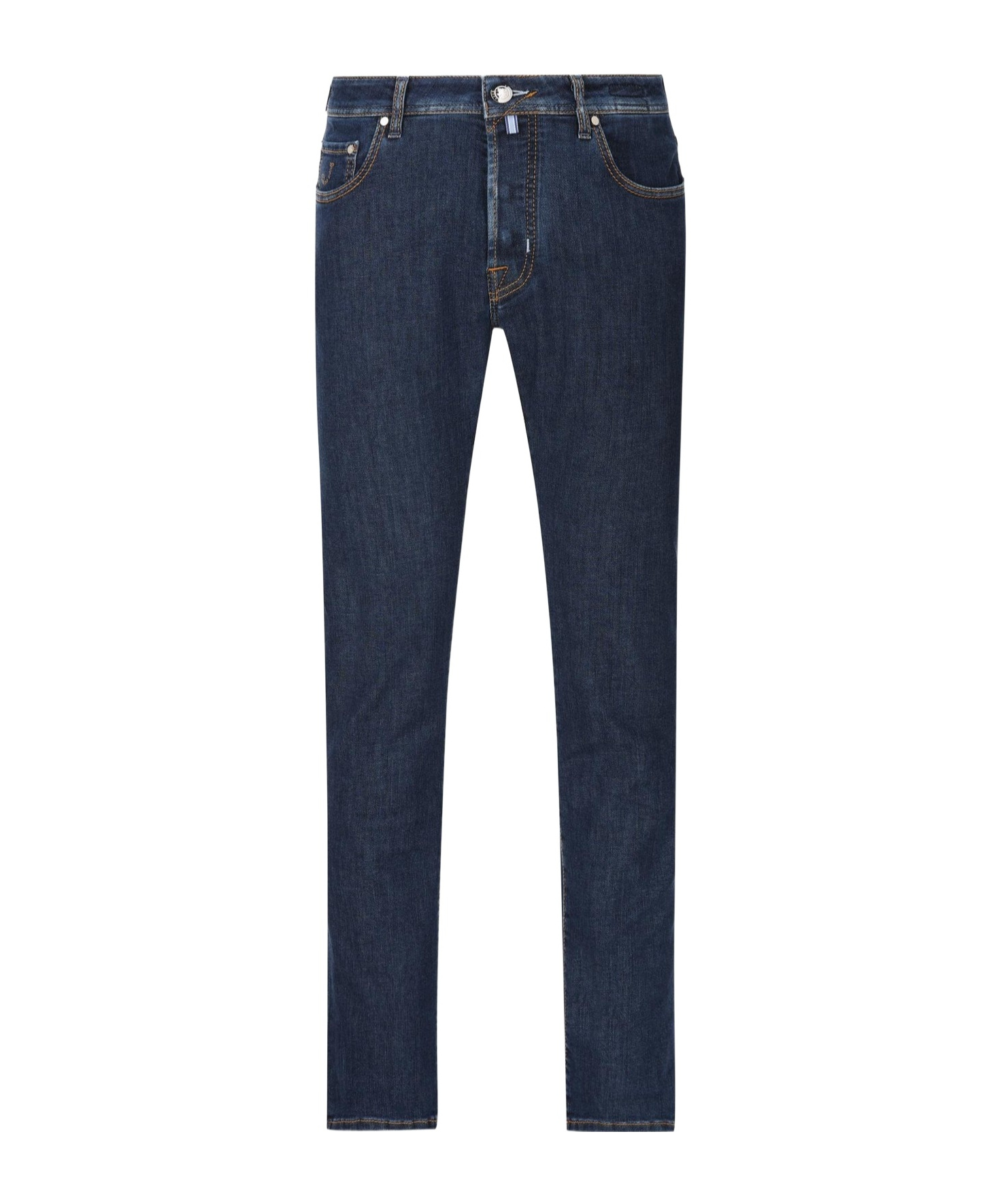 Jacob Cohen Belt Loop Denim Trousers In Blue