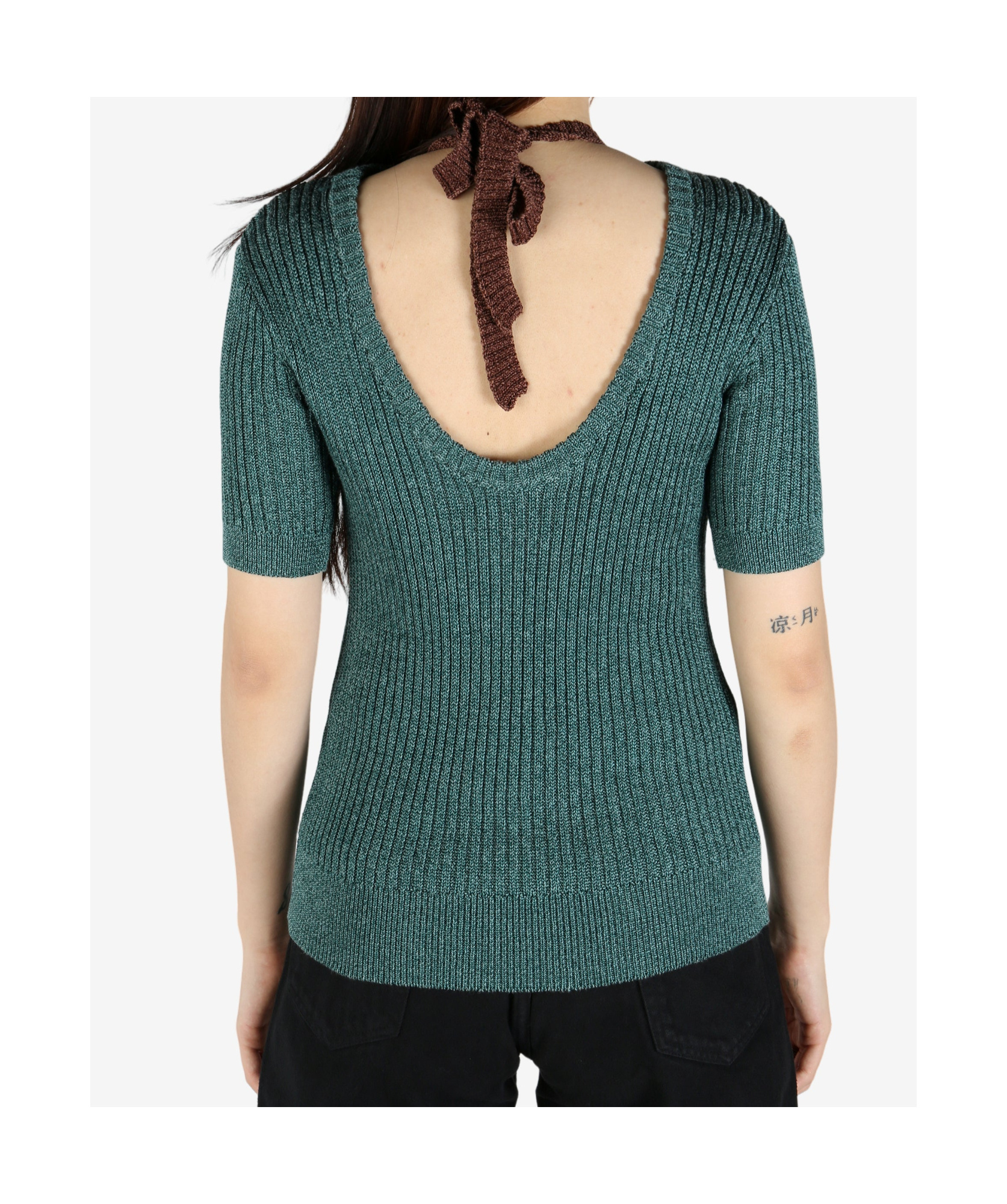 Shop Dries Van Noten Embroidered T-shirt In Green