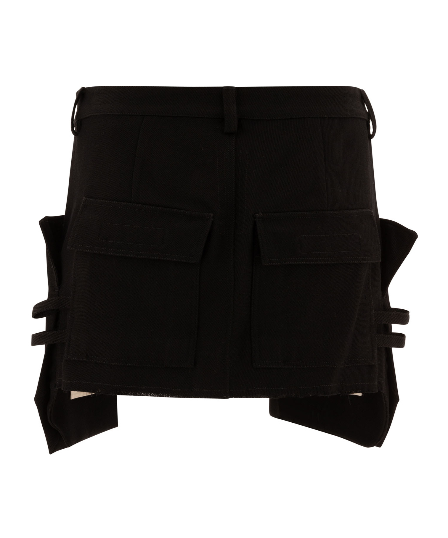Rick Owens Stefan Mini Skirt In Black